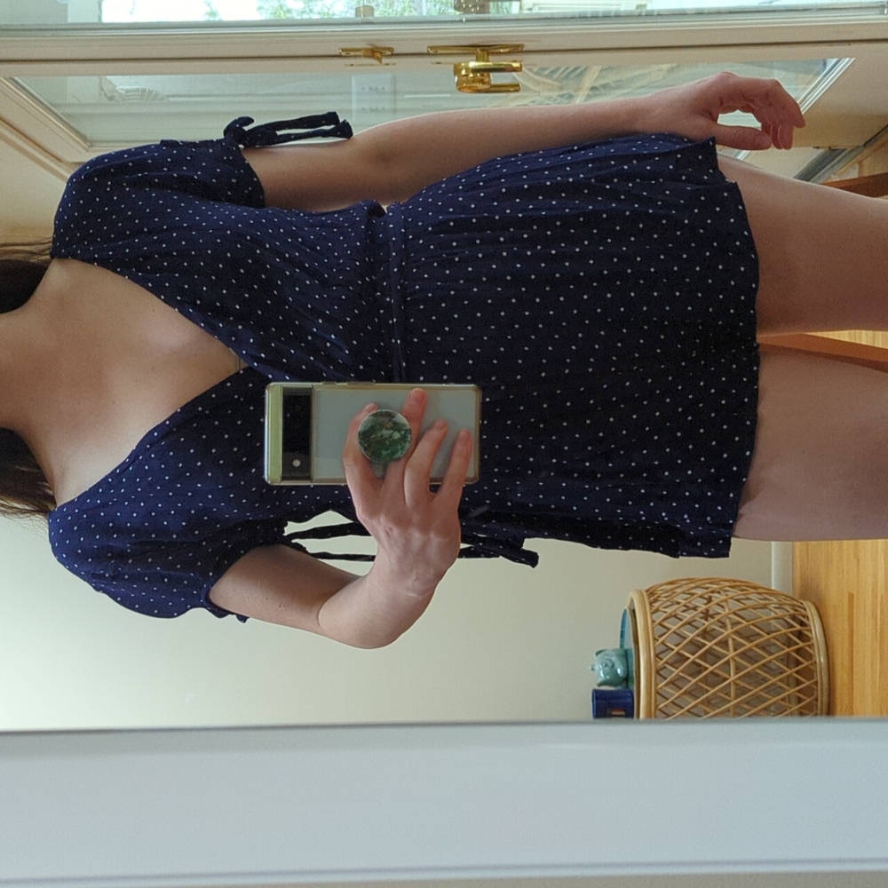 Lulus Navy Blue Romper
